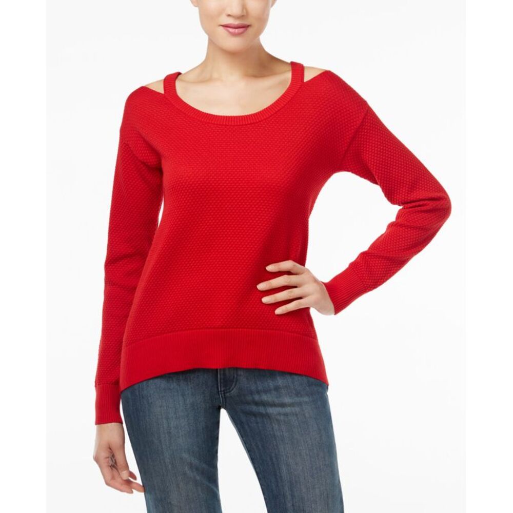 Michael Michael Kors Cold Shoulder Sweater
